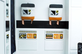 Illustration for article titled Etsy's new "Space Station Conference Room," decorated using Etsy's own crafts